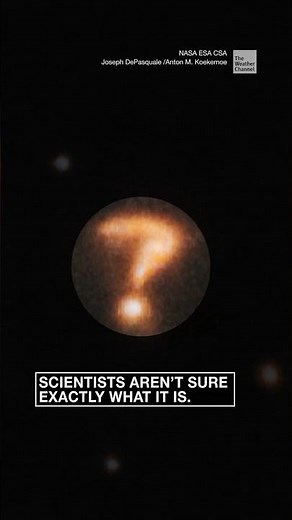 Is that a question mark in space?