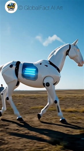 Global Fact on Instagram: "Kawasaki to Launch Hydrogen-Powered Robot Horse Kawasaki is bringing the future early! Their special hydrogen-powered robot horse, originally planned for 2050, will now launch in 2030. It runs smoothly, produces zero pollution, and shows how clean energy and advanced technology are growing fast. A clear step towards a smarter, greener, and futuristic world. #KawasakiRobotHorse #HydrogenTech #FutureIsNow #CleanEnergy #RobotInnovation"