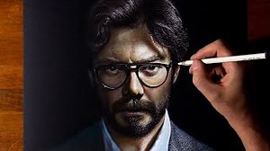 29K views · 775 reactions | Drawing the Professor from Money Heist | Marcello Barenghi - Illustrator | Facebook