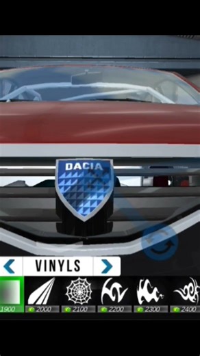 MAKING DACIA LOGO IN CAR PARKING MULTIPLAYER #carparkingmultiplayer #automobile #foryou