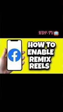 How to Enable Remix Reels on Facebook 😳