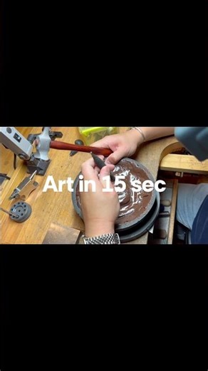 Repousse and Chasing a Petite Feather Pendant | Jack Hsu Studio