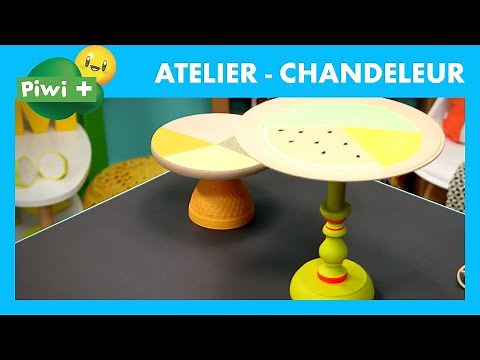 Les ateliers de Piwi - Le présentoir à crêpes (ton émission de bricolage sur Piwi+ avec CANAL+)