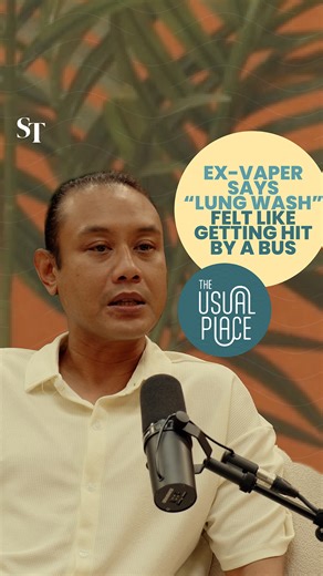 Former vape user Muhammad Dandiar Rosli recounts undergoing the "lung wash" procedure after he started using e-cigarettes. Hear his story on The Usual Place. https://str.sg/rtDN | The Straits Times