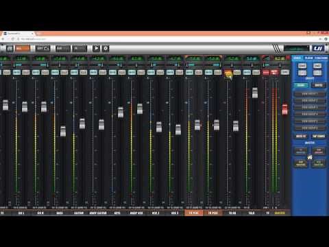 Soundcraft Ui24R Complete Mix Session