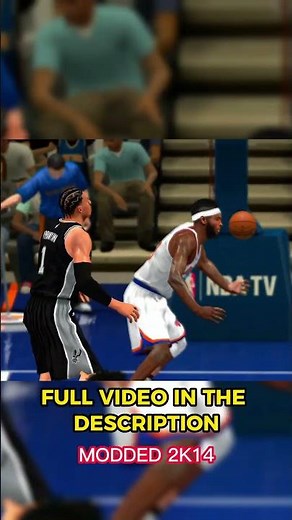 2K14 Mods Hit Different 💀 #nba #basketball #shorts
