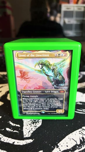Ureni of the unwritten is my Go to salty deck at any pod hands down! Love this commander deck!! #edh