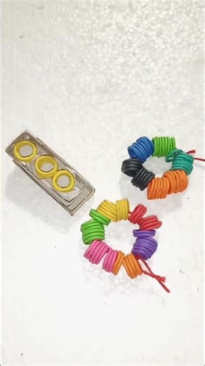 diy miniature bangles making with clay