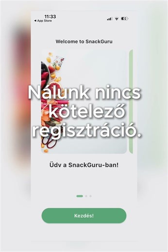 Kalóriaszámláló regisztráció nélkül? Igen.