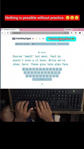 🏆 91 WPM Typing Speed – Pro Level! #raushantypingmaster