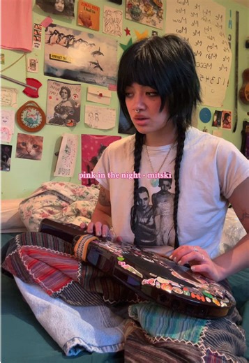 bangles = percussion #mitski #mitskicover #omnichord #qchord #alt | Pink In The Night