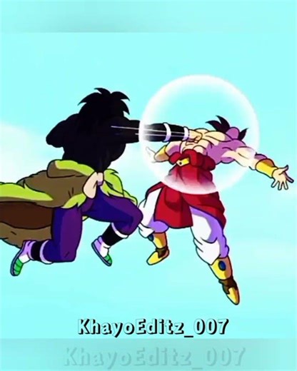 broly vs broly #dbs #dbz