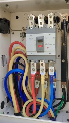 DG 500 KVA elcb connection