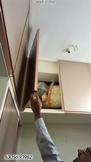 Aluminium modular Kitchen cabinet work in Hyderabad #6305693982 #shorts