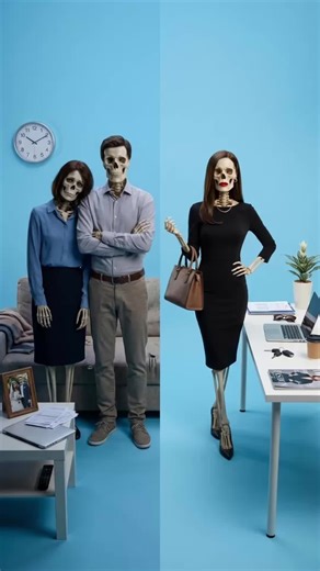 Mujer casada VS Mujer divorciada. Quién prospera más rápido? #animation #esposos #pareja #divorcio