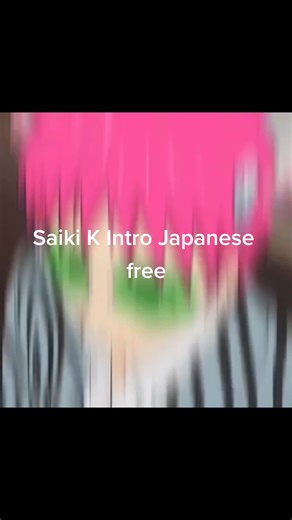Saiki K Intro SOUND Effect Free