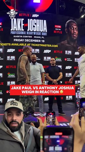 113K views · 1.5K reactions | Ak is scared for Jake after seeing the face off  #PaulJoshua  @netflixsports | All the Smoke Boxing | Facebook