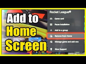 How to Add a Game to the Home Screen on Xbox Series X (Fast Tutorial)