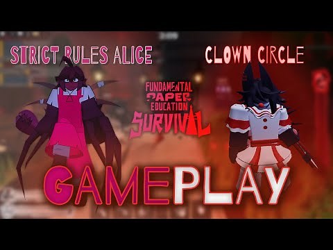 Strict Rules Alice & Clown Circle Skins Gameplay!🔥| FPE:S Remastered #fpes