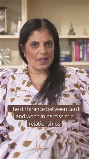 The difference between "can't" and "won't" in a narcissistic relationship