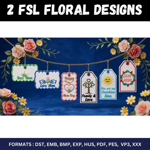 Free Standing Lace Bookmark Embroidery Designs Bundle (mother's Day Gift) - Etsy