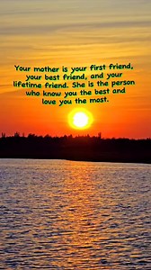 2.3M views · 57K reactions | Your mother is your lifetime friend. #motherhood #parents #mom #quotes #viral Title: Lullaby Artist: Yann Falquet Link: https://www.facebook.com/sound/collection/?sound_collection_tab=sound_tracks&asset_id=1312816705945382&reference=artist_attr | Quotes and Notes | Facebook