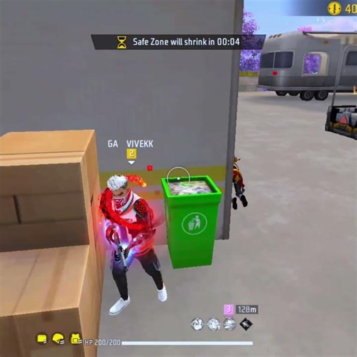 one vs 2 free fire - #bome