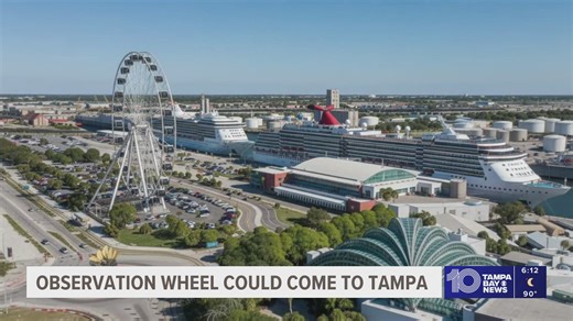 250-foot Ferris wheel to go up in downtown Tampa