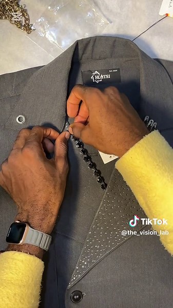 Upcycled Cropped Suit Jacket - Kkatsi Uncharted Series 04