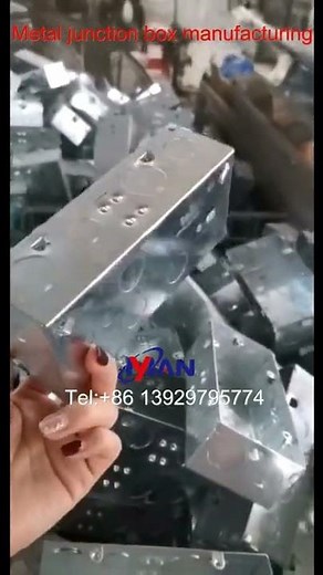 Electric metal box manufacturing machine modular box stamping die junction box making mould