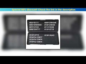 Hands-on 1-19 LiShi 2 in 1 B111 BW9MH CY24 DAT17 DWO4R DWO5 FO38 GT10 GT15 for GM37 GM39 GM45 HU43•