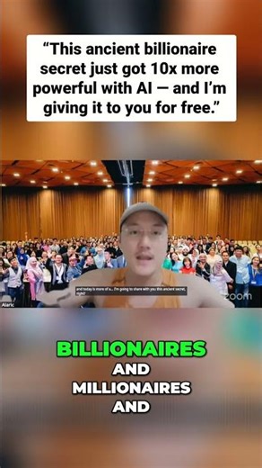 Ancient Secret: AI Transforms Your Life and Makes You Rich! #shorts