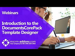 Introduction to the DocumentsCorePack Template Designer