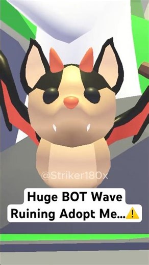 This HUGE BOT Wave is Ruining Pet in Adopt Me...⚠️#roblox #adoptme
