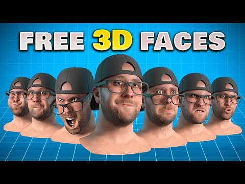 3D Face Expressions Pack + Setup