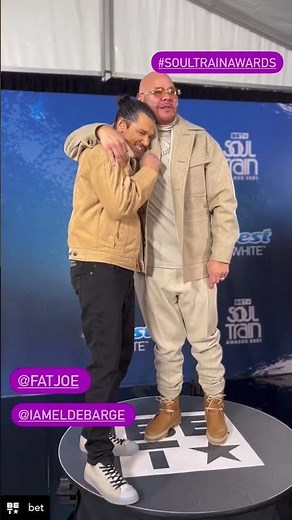 El DeBarge - 2021 Soul Train Awards Red Carpet Moment with my brother, Fat Joe