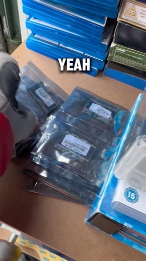 I found a stash of computer RAM in my storage unit !