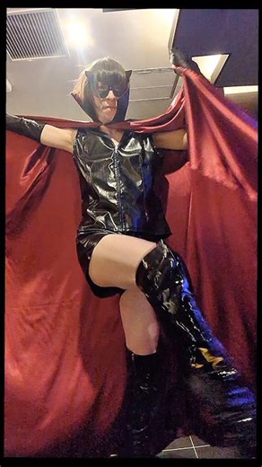 高身長✩男ドロンジョ土曜日マントばさばさルーティンSaturday's Weekend Routine #shorts #boots #japan #cloak #高身長 #ブーツ #ドロンジョ