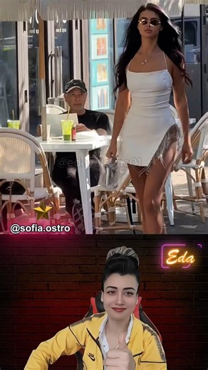 🔥 The Woman Turns Heads in This Eye Catching White Mini! #streetstyle #shorts