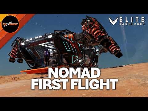 First Flight and Nomad Interior Preview! | Elite Dangerous