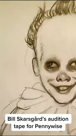 Bill Skarsgård’s audition tape for Pennywise. Do you think he was a perfect fit for the role? #film #pennywise #it #billskarsgård #actor #fyp #foryou #movie #filmstories