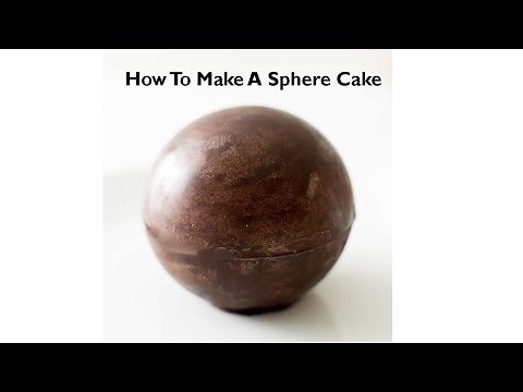 How To Make A Spherical / Sphere Cake