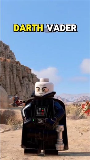 DARTH VADER NO HELMET IN LEGO STAR WARS THE SKYWALKER SAGA