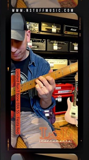 LSL Instruments Limited Run T Bone ERA SS - Fiesta Red