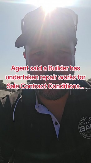 Contract conditions and this is the work thats been done....agents lies! #realestate #Melbourne #building #buildinginspection #conveyancing #newhome #renovate #houseoftiktok #builder #roof