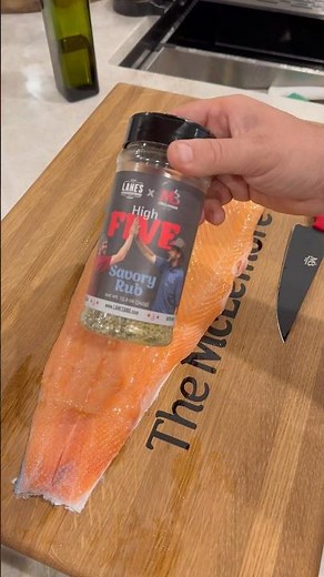Easy grilled salmon recipe #grilltime #viral #cooking #bbq #salmon