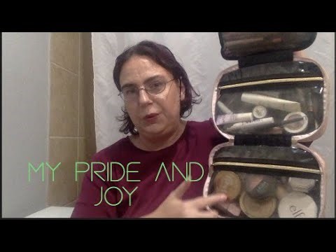 makeup i brought to the hotel