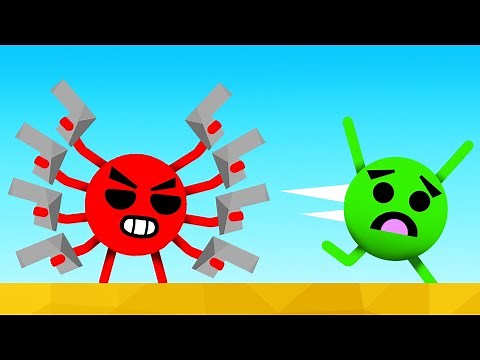 I Became A MEGA BOSS With 8 GUNS! (Rounds)