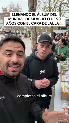 FILLING MY 90-YEAR-OLD GRANDFATHER'S ALBUM WITH THE CAGE FACE 💪🏻