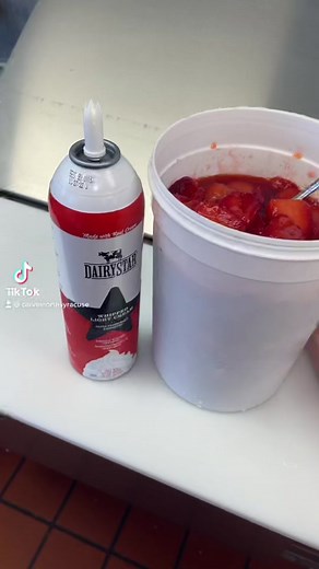 Delicious Strawberry Crunchies Dasher at Carvel